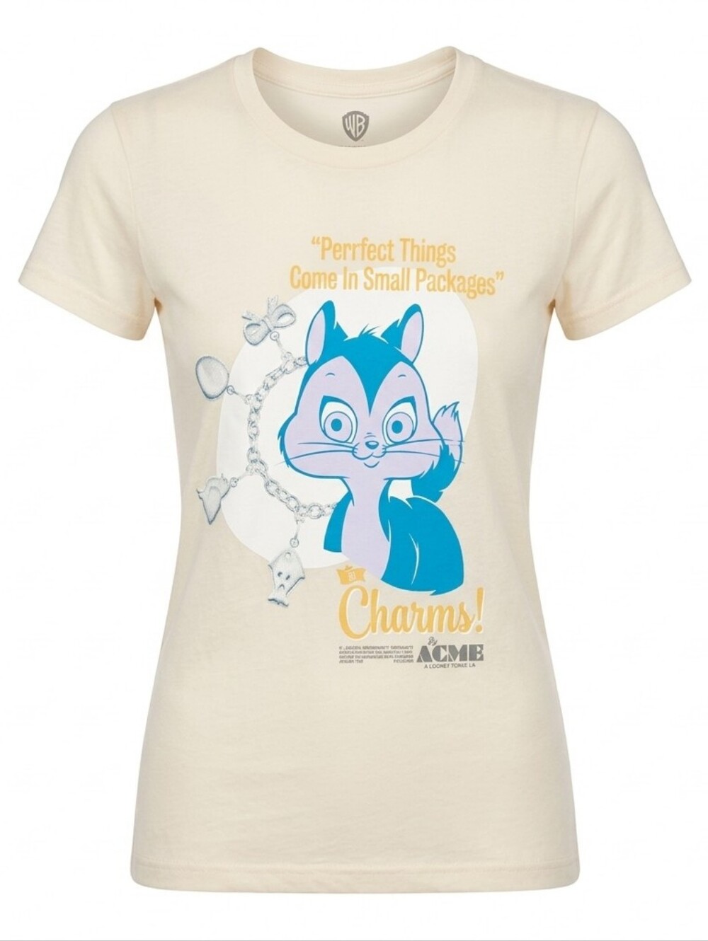 Penelope Pussycat Looney Tunes Warner Bros Studio Tour Graphic Tee Medium NWOT